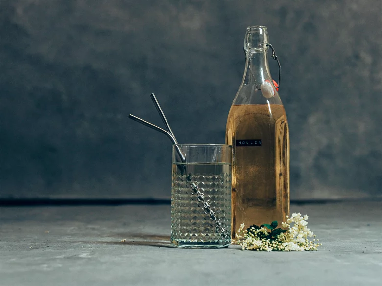 Grote vlierbes: recept voor vlierbloesemsiroop