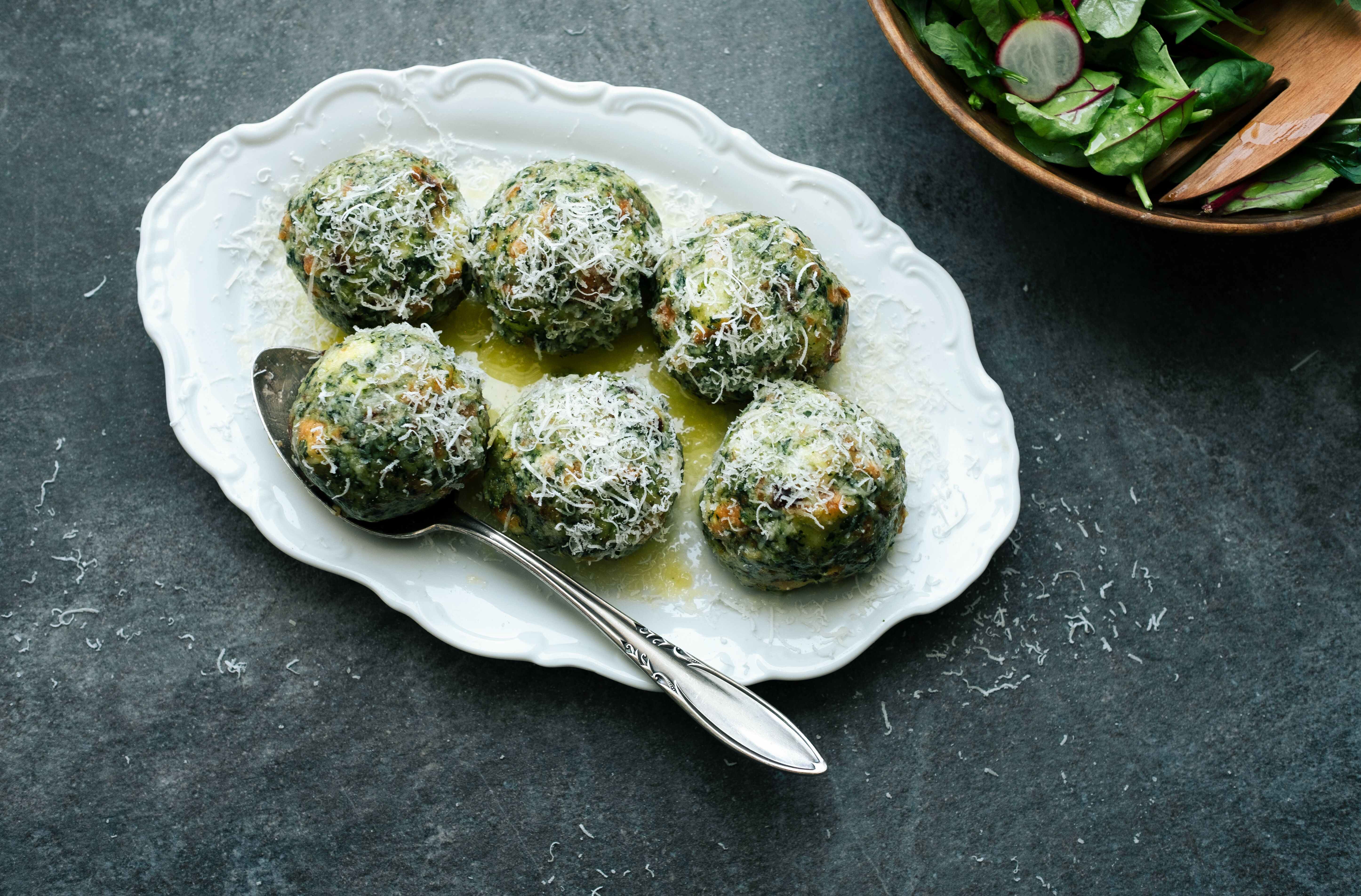 Spinatknödel: het recept volgt