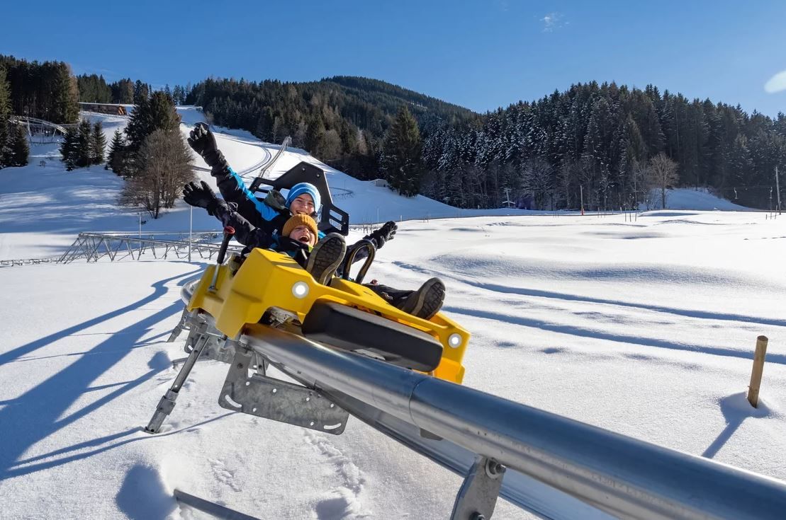 Alpine Coaster in der Wildschönau im Winter