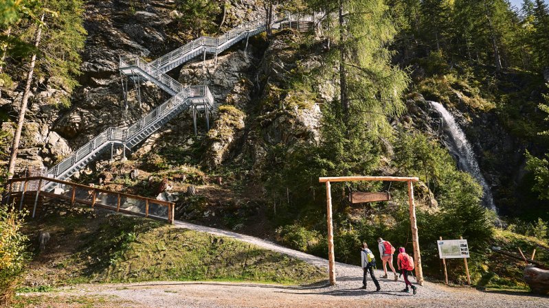 Die Verpeilschlucht im Kaunertal, © TVB Tiroler Oberland Kaunertal / Teammedia Michael Obex