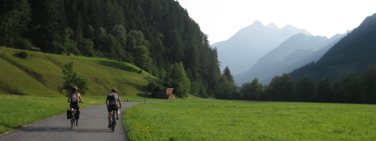 Etappe 3: uitgangspunt Landeck richting Pfunds, © Tirol Werbung