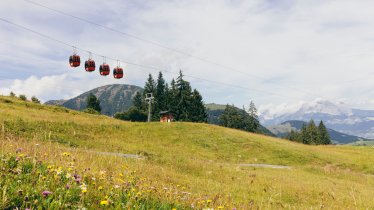 Kabelbaan Fieberbrunn in het Pillerseetal, © Tirol Werbung/Robert Pupeter