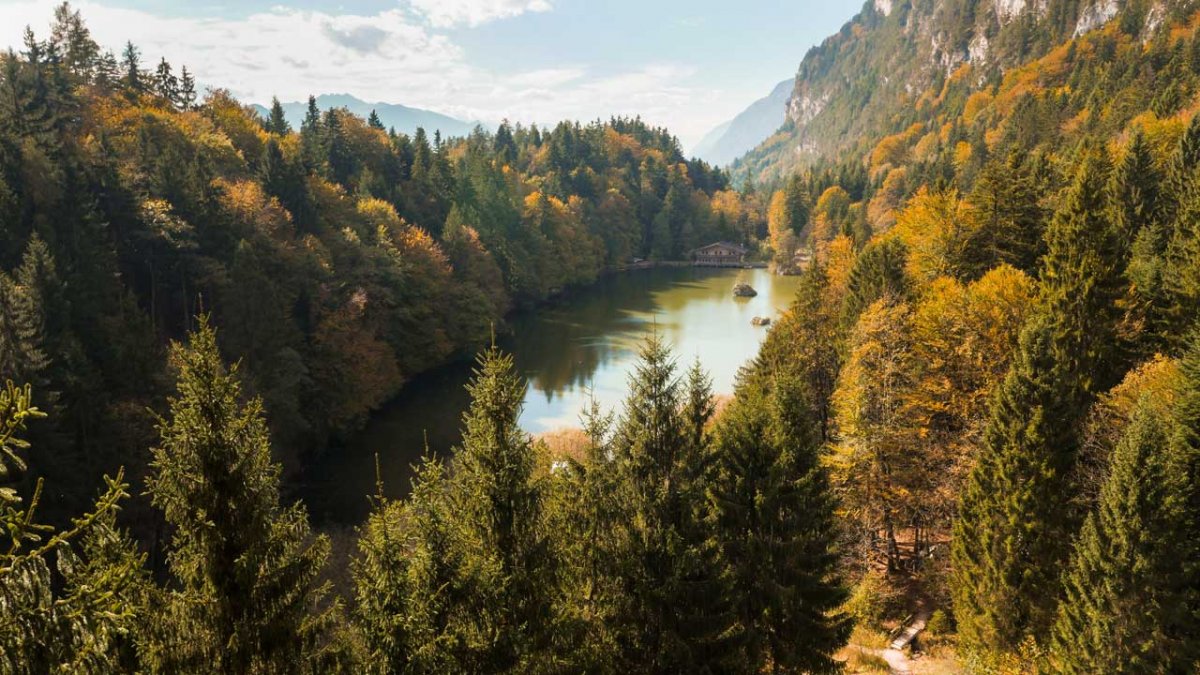 Berglsteiner See in de hersft, © Tirol Werbung/Mario Webhofer