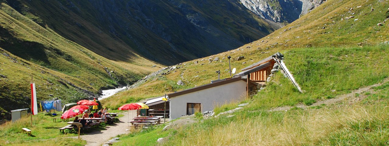 Clarahütte in het achterste Virgental, © Anne Gabl