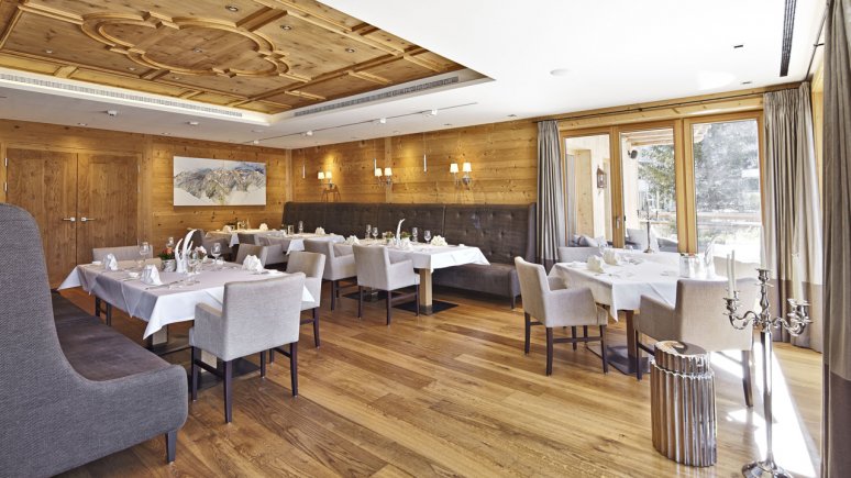 Restaurant Tannenhof in St. Anton am Arlberg, © Hotel Tannenhof
