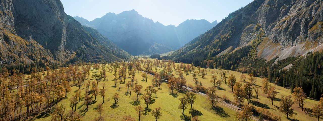 Großer Ahornboden in de herfst, © Tirol Werbung/Mario Webhofer