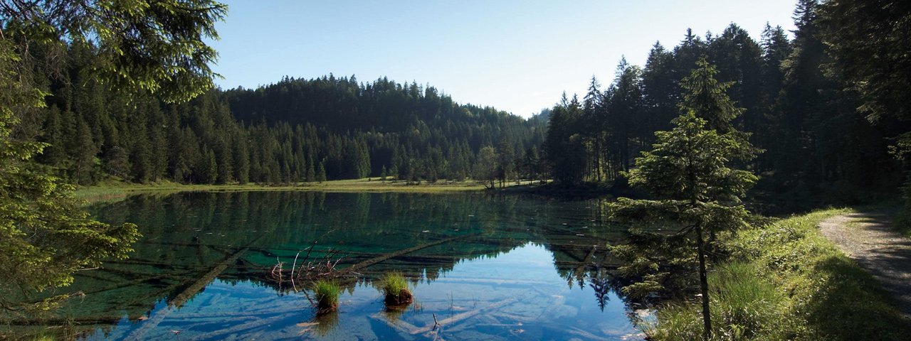 Riedener See in Naturpark Tiroler Lech, © Naturpark Tiroler Lech