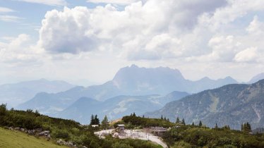 Triassic Park in het berglandschap Wilden Kaisers, © Tirol Werbung/Frank Bauer