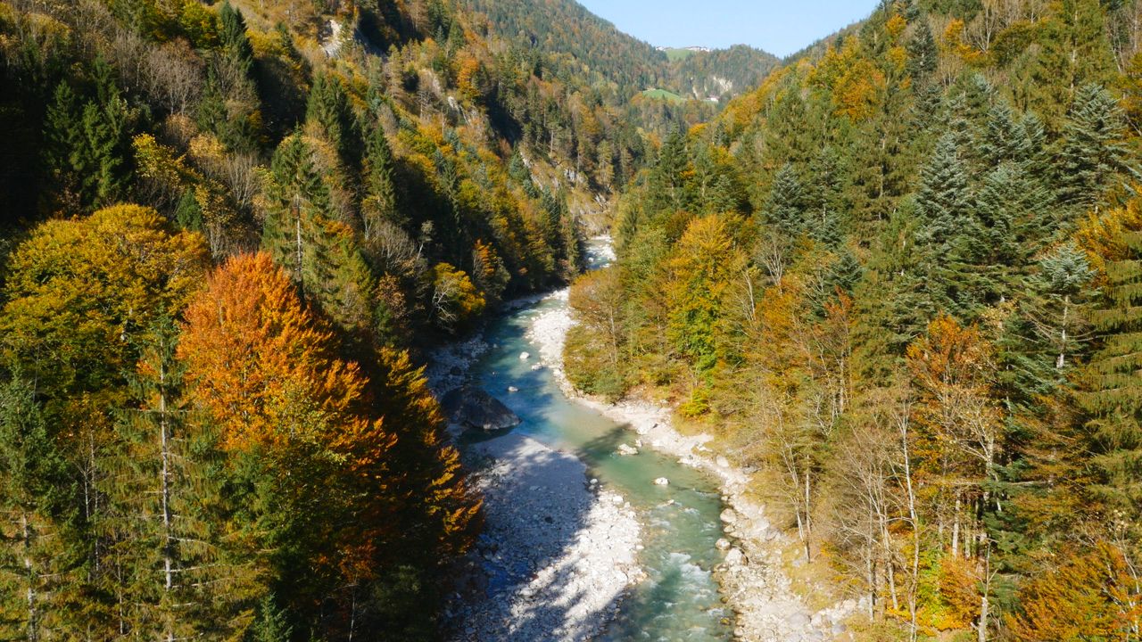 Tiefenbachklamm im Herbst