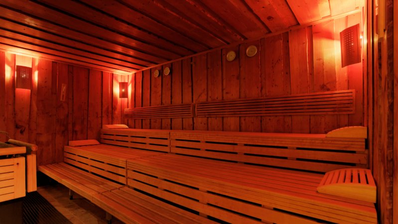 Sauna in het Wellnesspark, © Wellnesspark Arlberg Stanzertal