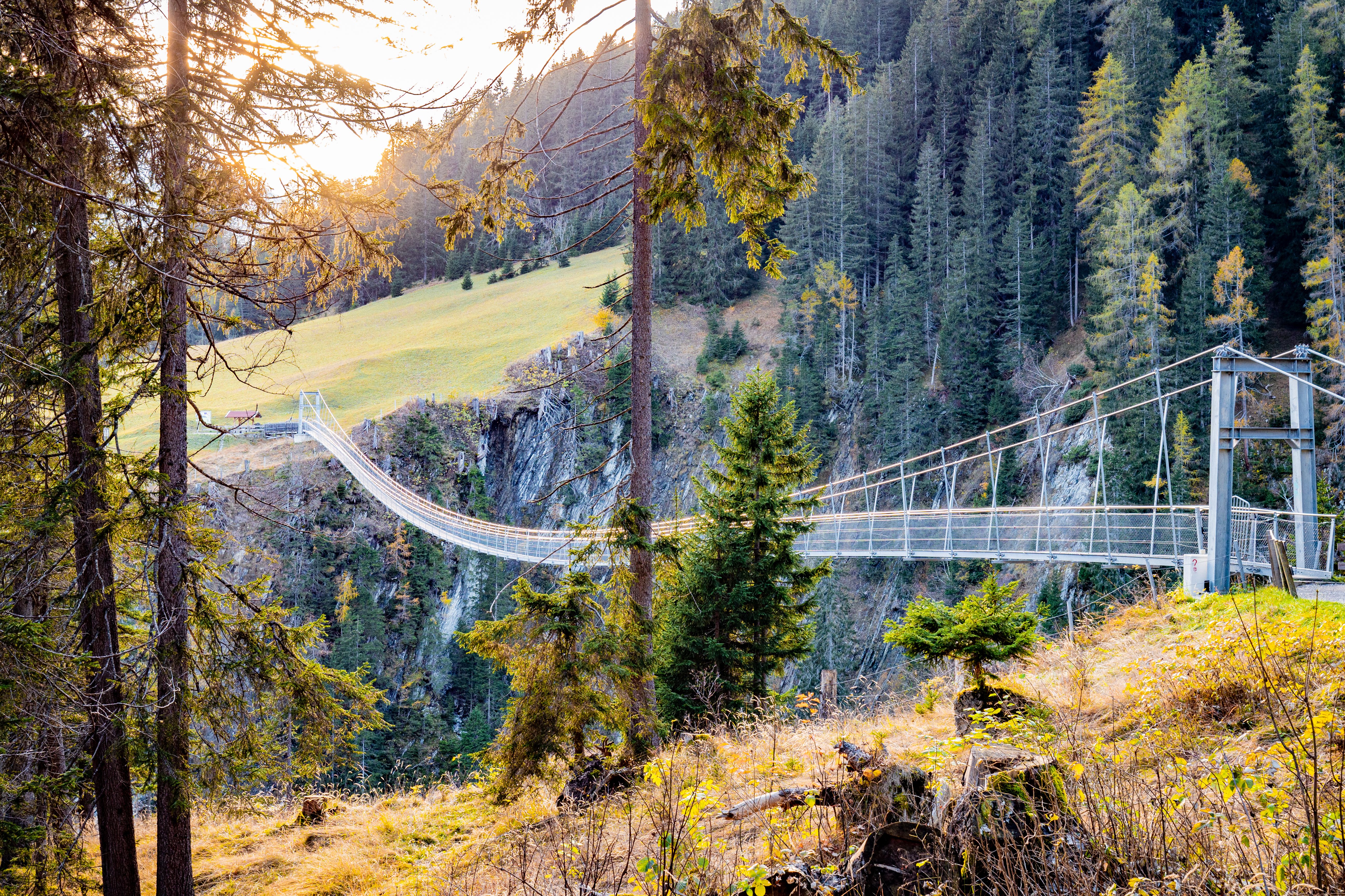 Hängebrücke Holzgau