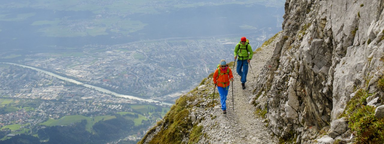 Goetheweg met uitzicht over Innsbruck, © Tirol Werbung/Hans Herbig