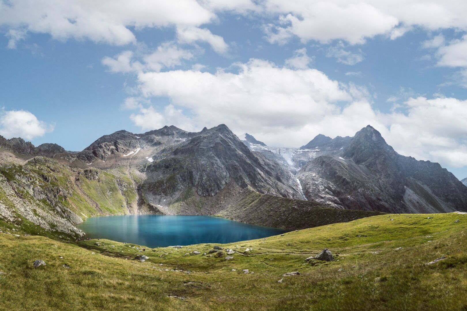 Grünausee in den Stubaier Alpen