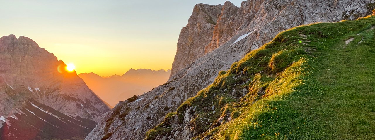 Zonsopgangstour op de Serles, © Tirol Werbung/Emanuel Kaser