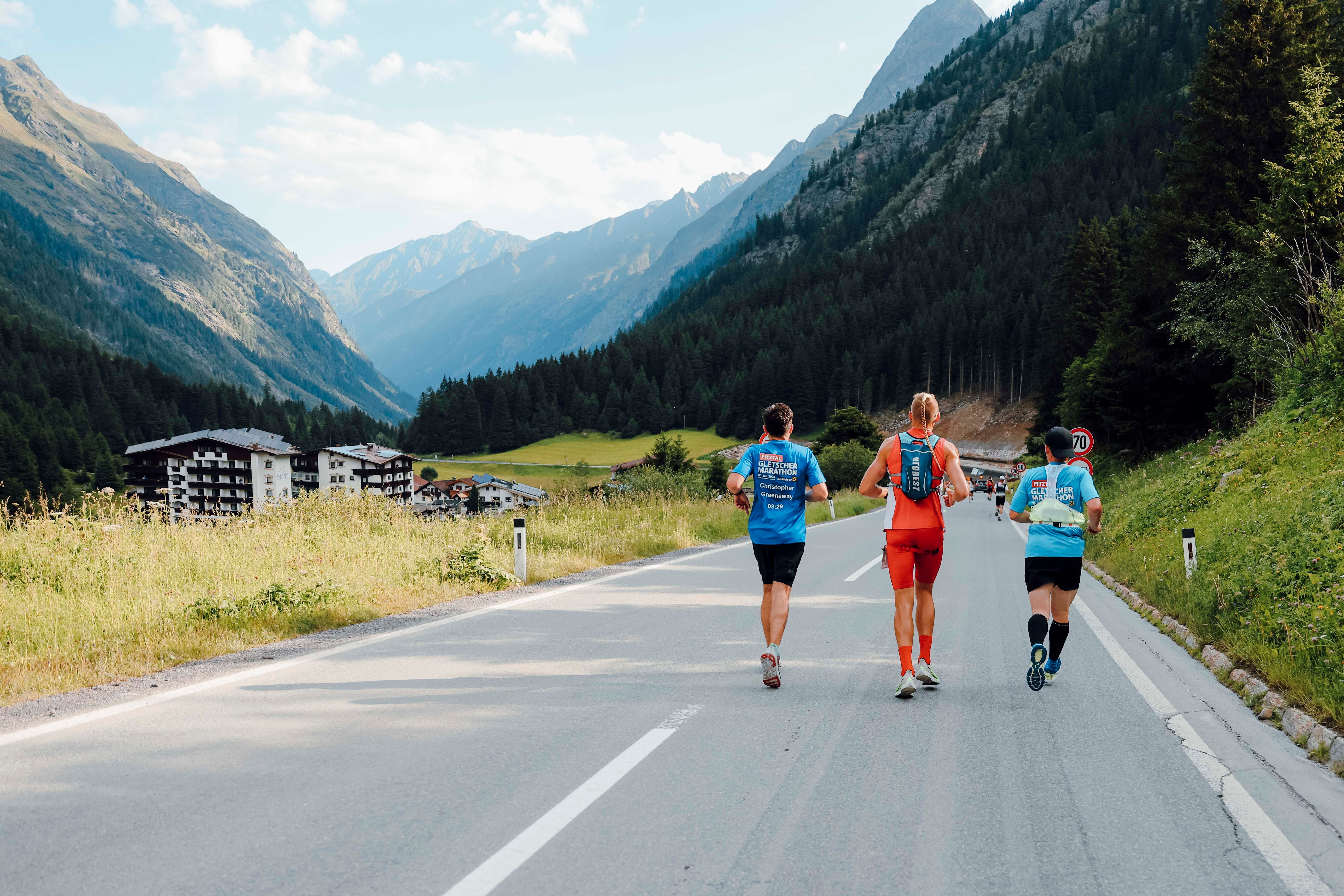 Groen evenement: Pitztal gletsjer marathon