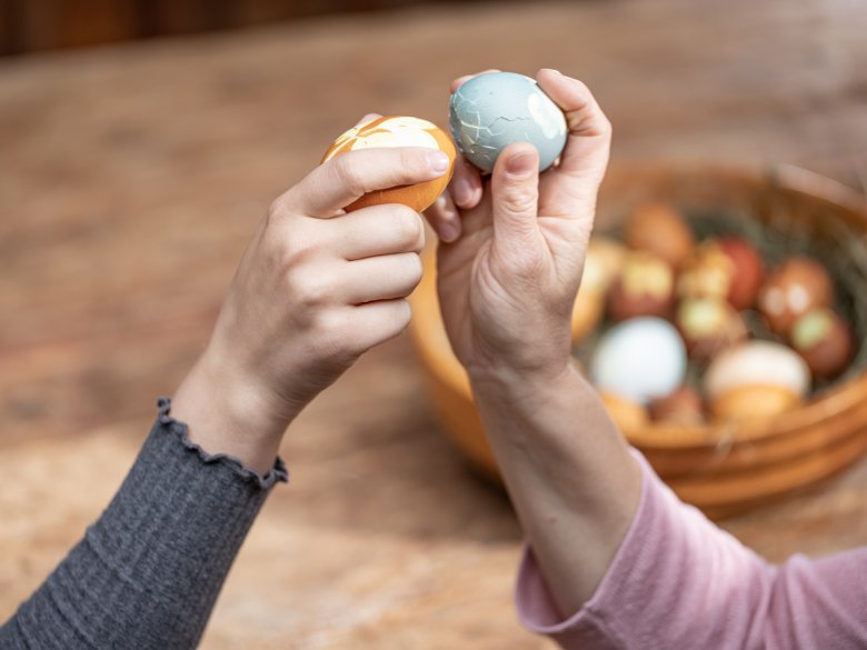 Een grappige gewoonte waarbij alles draait om het ei. Wie de betere techniek beheerst en de dikkere eierschaal heeft, wint.
, © Johannes Sautner