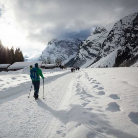 Achensee Schneeschuhwandern, © Tirol Werbung/Lisa Hörterer