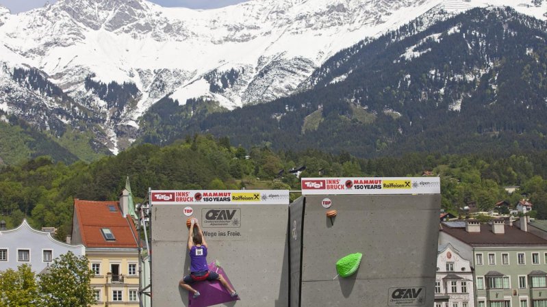 Het Junior WK Sportklimmen vindt plaats in Innsbruck., © Heiko Wilhelm